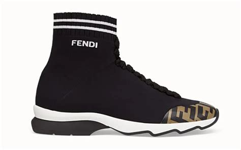 fendi sock runner sneakers|fendi sock sneakers women's.